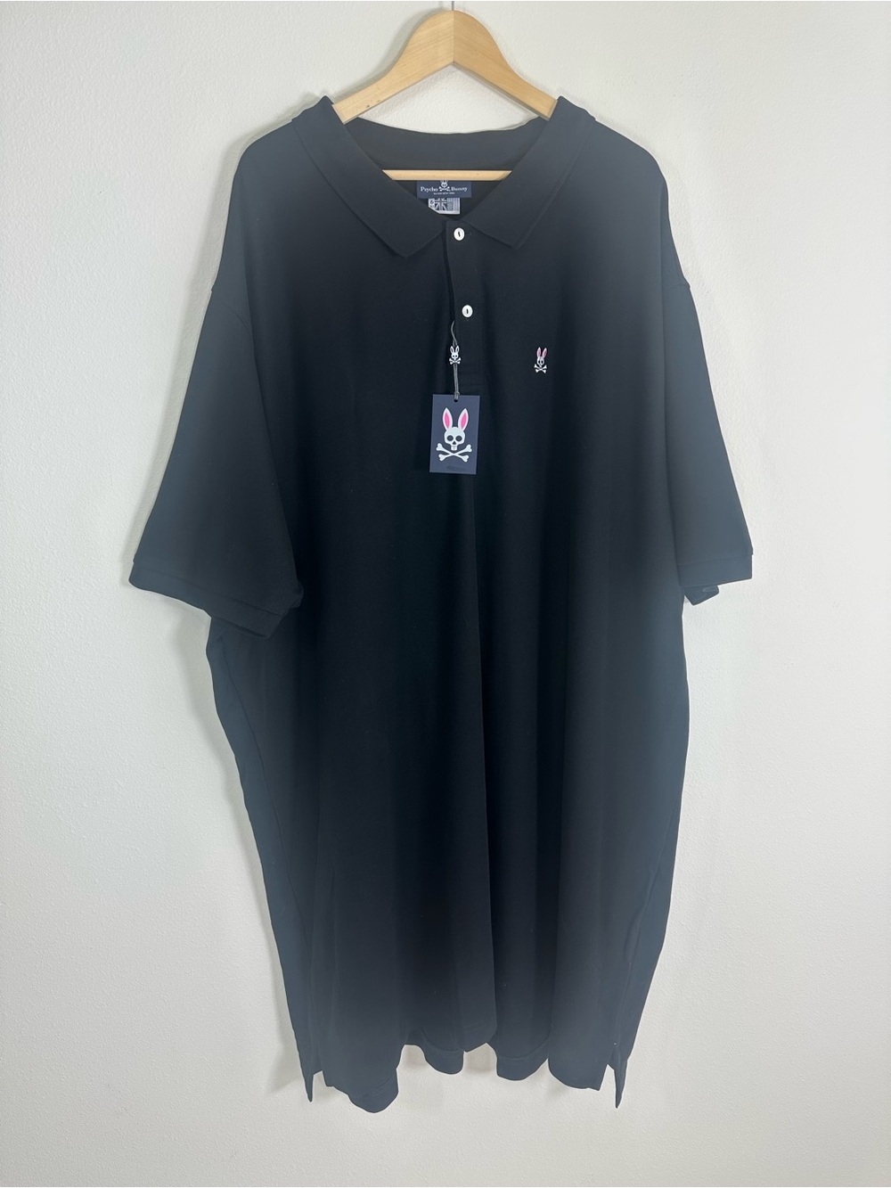 Psycho Bunny Men’s Black Polo